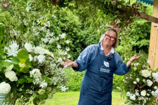 Flower arranging demo recordings available until 3rd July