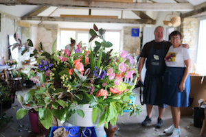 Volunteer at this flower farm