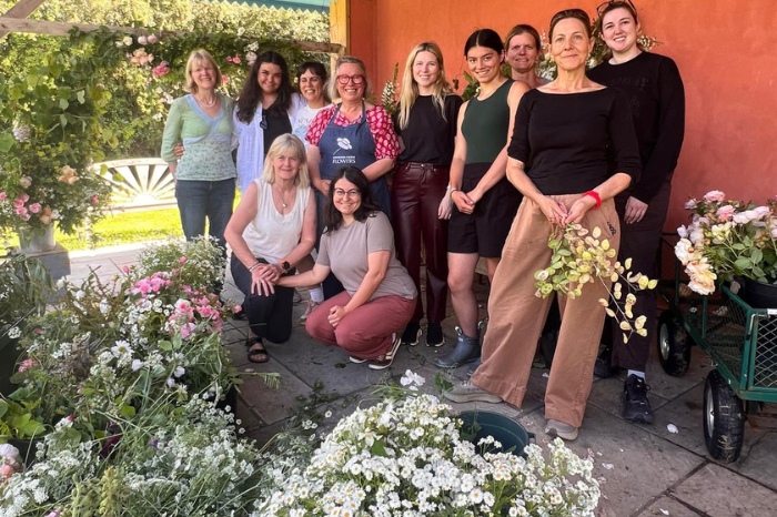 Workshops and retreats at Common Farm Flowers, with Georgie Newbery