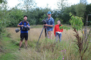 Flower farm on telly