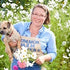 Flower farmer on tour