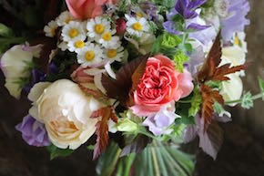 Learn to arrange garden flowers