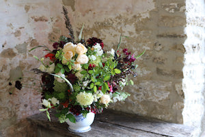 Natural funeral flowers