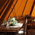 Top tips for tipi marquee wedding flowers