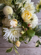 The Common Farm Flowers dahlia demos - growing dahlias and arranging dahlias - with Georgie Newbery, bride's bouquets, wedding flowers