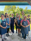 Join Georgie for one, two or three days of fun and learning about creating with flowers cut fresh from the garden.Using exclusively eco skills this no-floral foam course will take you through the details of cutting, conditioning, and arranging, and Day Three focuses on large floral installations.