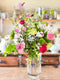 Common Farm Flowers Bridesmaid's Bouquets are a smaller version of our Bride's Bouquet, but with the same eye for detail and unusual highlights grown and cut for you here on our flower farm. The flowers in the bouquet are picked fresh from the farm and arranged by Georgie Newbery. Somerset wedding flowers and florist.