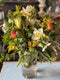 Join Georgie for this fun demo, where she demonstrates making a Spring hand tied bouquet with flowers cut fresh from her flower farm in Somerset. Georgie will show you the exact method of making a hand tied twist, with lots of different varieties of flowers and foliage, so you’ll get lots of inspiration for you to forage some lovely ingredients to go in a spring flower posy. 