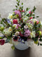 Join Georgie for this fun demo, where she demonstrates making a Spring hand tied bouquet with flowers cut fresh from her flower farm in Somerset. Georgie will show you the exact method of making a hand tied twist, with lots of different varieties of flowers and foliage, so you’ll get lots of inspiration for you to forage some lovely ingredients to go in a spring flower posy. 