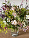 To have success with flowers from your garden first you need to know how to cut and condition them successfully.  Join Georgie for this online demo full of cutting and conditioning chat: when to cut flowers, how to cut flowers, what is searing, why cut at an angle, how to treat woody and sappy stems differently.