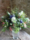 Join Georgie for this fun demo, where she demonstrates making a Spring hand tied bouquet with flowers cut fresh from her flower farm in Somerset. Georgie will show you the exact method of making a hand tied twist, with lots of different varieties of flowers and foliage, so you’ll get lots of inspiration for you to forage some lovely ingredients to go in a spring flower posy. 