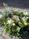 Join this fun session where Georgie will show you how to make a cheery wreath for your door or table for Easter.  With plants and eggs and all sorts of dinky props she’ll make something which will make you smile when you create your own. 